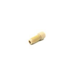 Corrosion resistant PEEK sealing screw gas hole Φ3mm, pack of 5