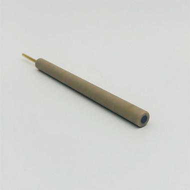 Glassy Carbon Electrode Straight Type PEEK Rod with PTFE Isolation Ring φ3mm