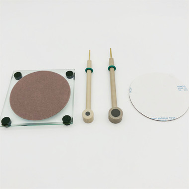 L-Shaped Glassy Carbon Electrode PEEK Rod φ12mm