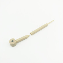 Detachable L-Shaped Glassy Carbon Electrode φ5mm