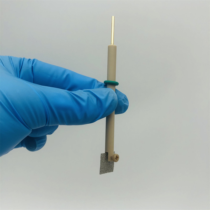 PEEK replaceable platinum electrode holder Electrodes Dekresearch