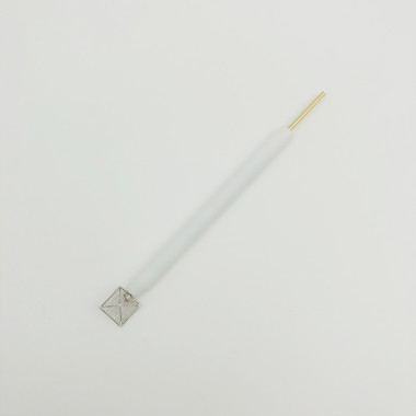 Platinum mesh electrode with diagonal reinforcement 10*10mm