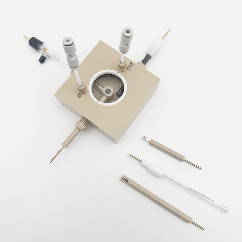 In Situ Raman Electrochemical Cell Spectroscopy Cell 30ml, with 6 ...