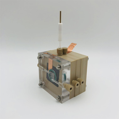 Observable CO2RR gas diffusion flow cell 10*10mm 1c㎡