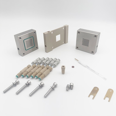 CO2RR/ORR gas diffusion flow cell 20*20mm 4c㎡,2mm thick