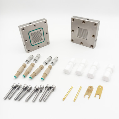 Membrane Electrode Assembly MEA Electrolyzer 9c㎡ 3x3cm Three-S channel+Parallel channel channel width 1.3mm