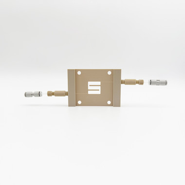 PSE middle PEEK chamber, 5 cm², 1mm thick with S-channel
