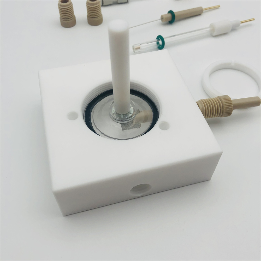 In Situ Raman Electrochemical Cell 07